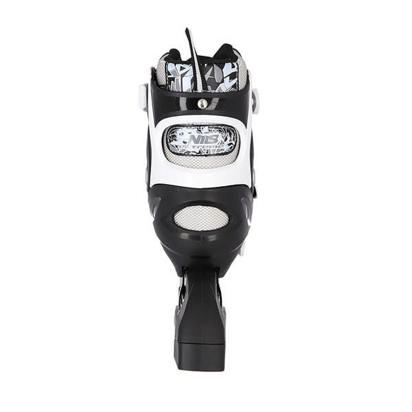 NH10927 A 2w1 BLACK ŁYŻWOROLKI Z WYM. PŁ. HOKEJOWĄ NILS EXTREME