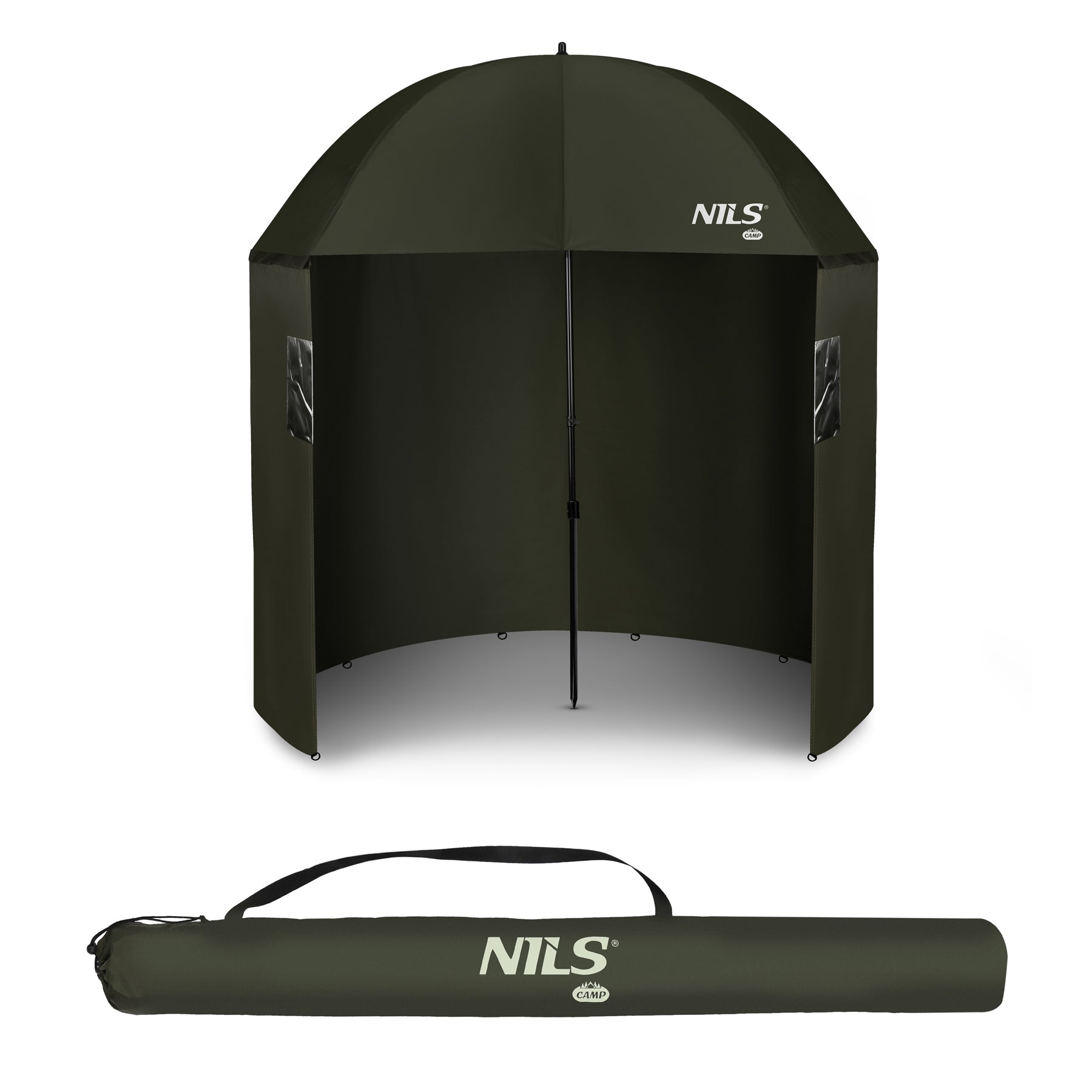 PARASOL WĘDKARSKI Z BOCZNYMI ŚCIANKAMI 250CM NILS CAMP NC4702