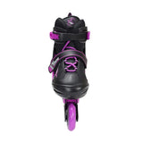NF7104 A 2w1 BLACK/D. PINK ROZM. S ŁYŻWOROLKI Z WYM. PŁ. FIGUROWĄ NILS EXTREME