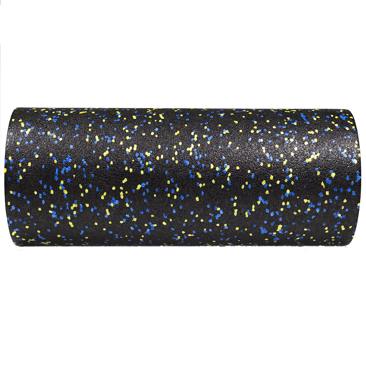 FS115 BLACK/BLUE- YELLOW DOTS 45CM WAŁEK/ROLLER FITNESS HMS