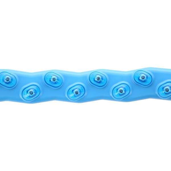 HHP022 YELLOW-BLUE HULA HOP 1,45KG 110CM HMS