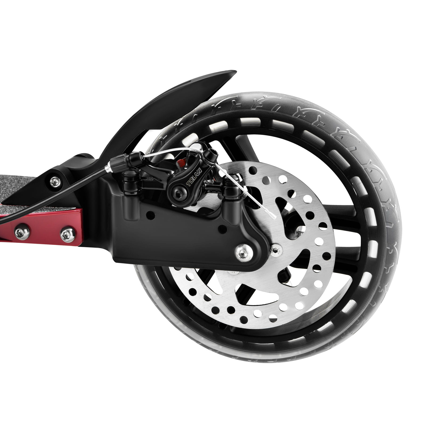 HULAJNOGA Z HAMULCEM TARCZOWYM LED NILS EXTREME HM122T