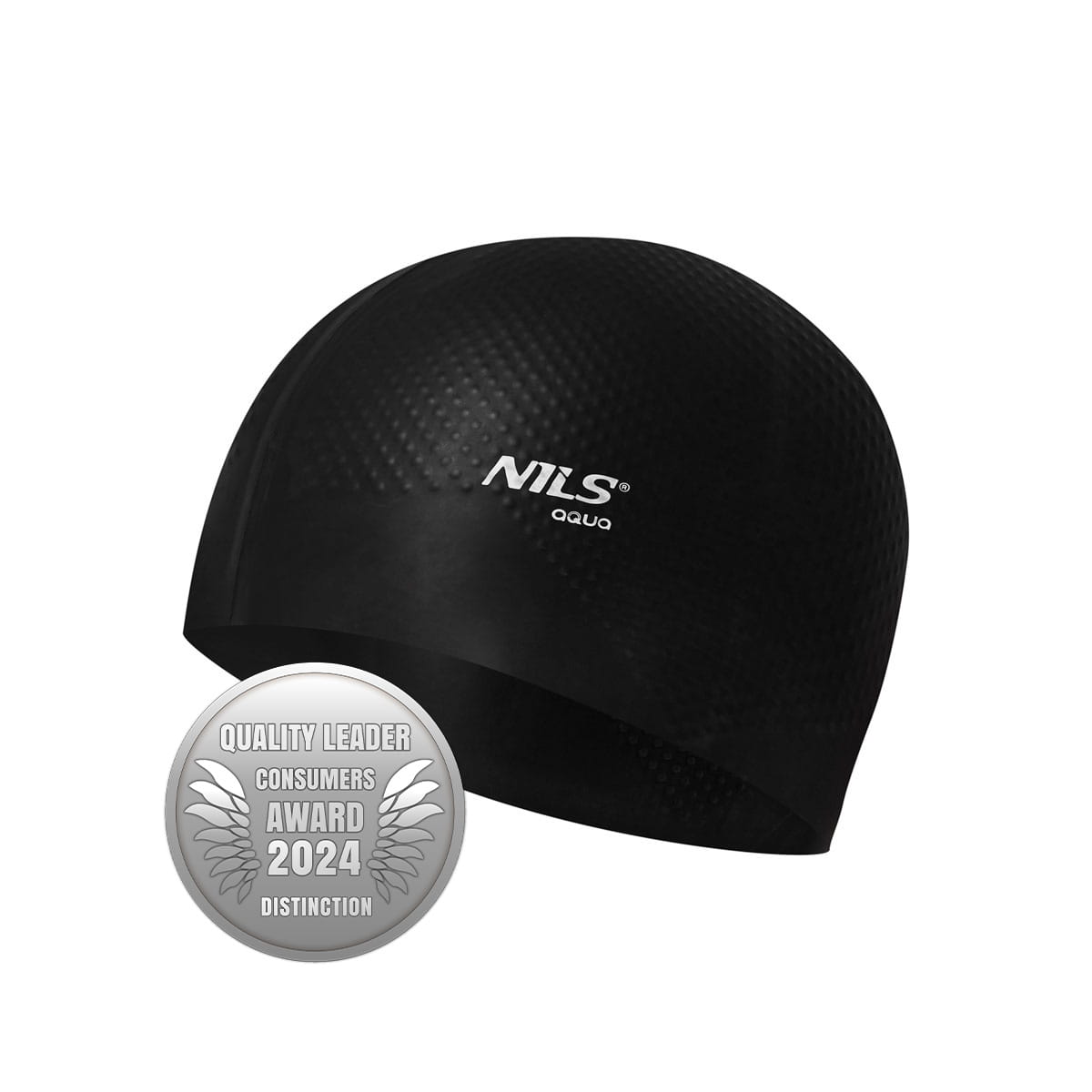 ZESTAW BASENOWY NQC CZEPEK + NCR13 RĘCZNIK + NQG160MAF OKULARKI + NQAW60 ZATYCZKI DO USZU NILS AQUA