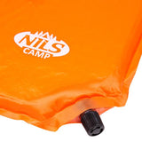 NC4345 POMARAŃCZOWA MATA SAMOPOMPUJĄCA Z PODUSZKĄ NILS CAMP