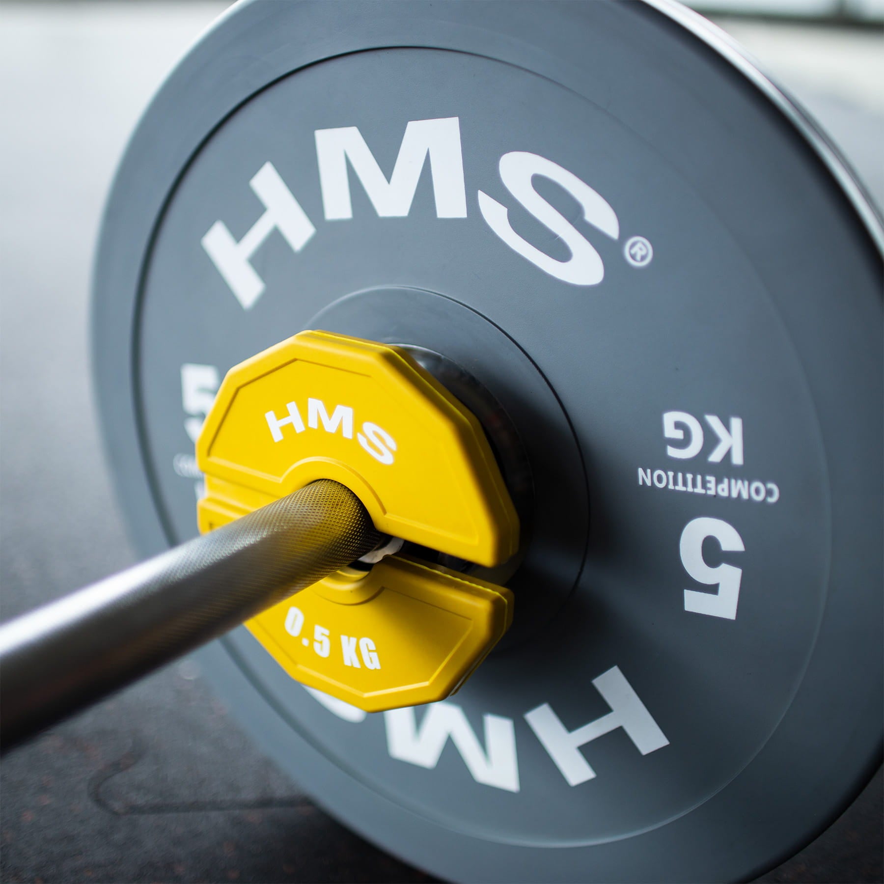 TALERZ NA SPRZĘT DO TRENINGU SIŁOWEGO I FITNESS TYPU NAKŁADKA 2 x 0.5 KG HMS TSN50