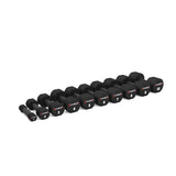 ZESTAW HANTLI POLIURETANOWYCH HPT 2 x 1 - 10 KG (110 KG) + STOJAK HMS STR37