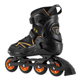 NA9022 CZARNO/POMARAŃCZOWE ROLKI NILS EXTREME