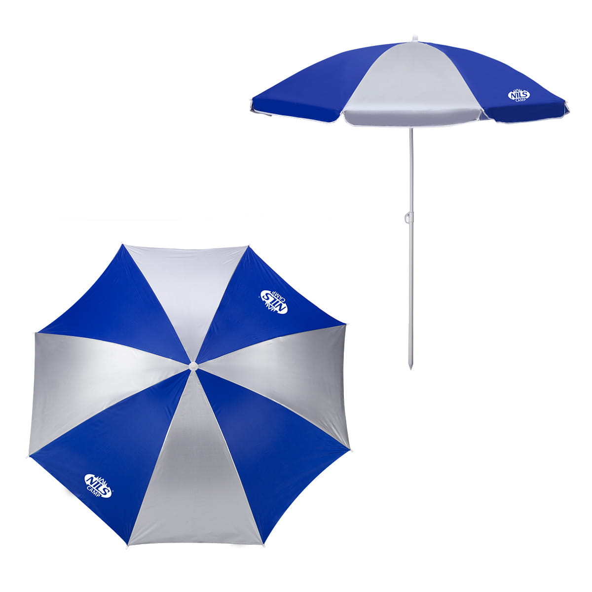 Parasol plażowy NILS CAMP NC7813 180 cm z ochroną UV SPF 40+