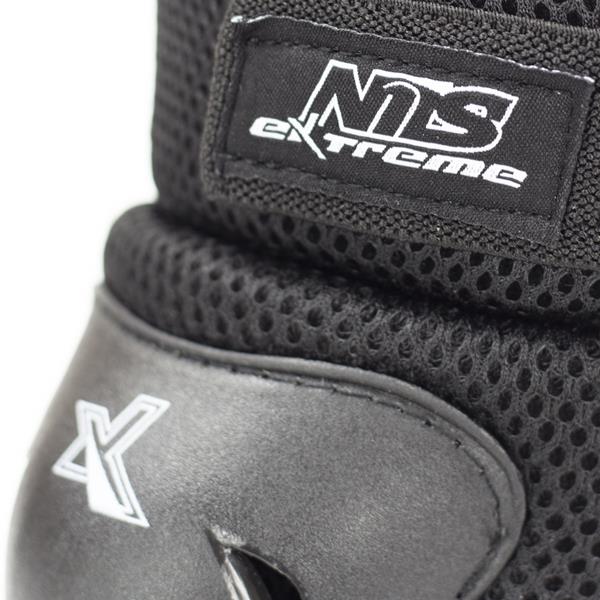 H706 CZARNO-BIAŁY ZESTAW OCHRANIACZY NILS EXTREME