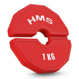 TALERZ NA SPRZĘT DO TRENINGU SIŁOWEGO I FITNESS TYPU NAKŁADKA 2 x 1 KG HMS TSN100
