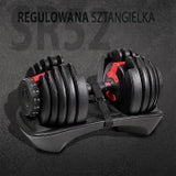 SR80 (2 części) SZTANGIELKA REGULOWANA HMS
