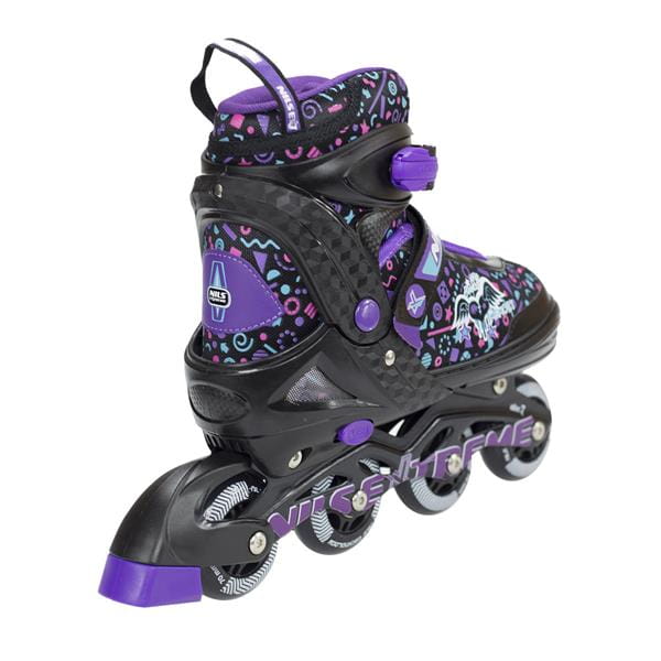 NJ4613 A PURPUROWY ŁYŻWOROLKI NILS EXTREME
