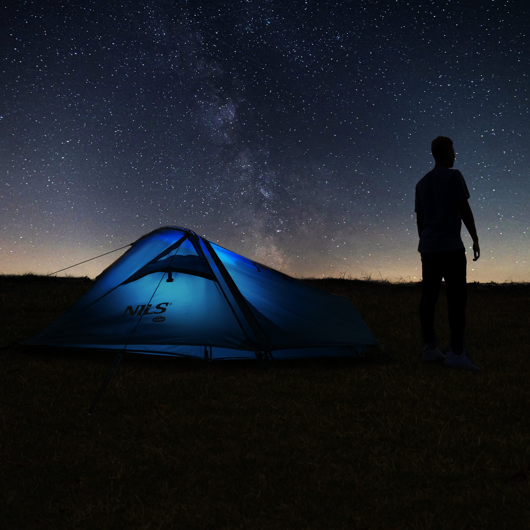 NAMIOT ULTRA LIGHT SKYAIR 2 NIEBIESKI NILS CAMP NC2502