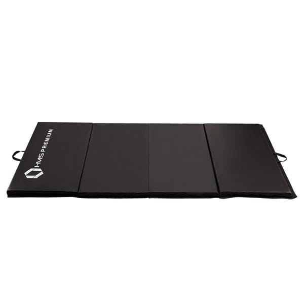 MATERAC GIMNASTYCZNY SKŁADANY 2400x1200 MGS01 MM BLACK HMS PREMIUM