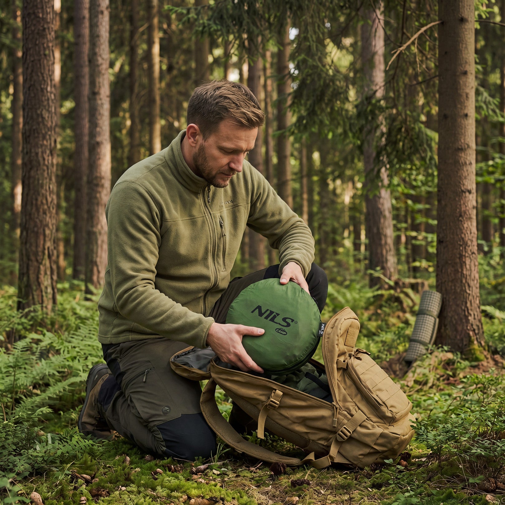 NILS Camp NC3117 hamak turystyczny z moskitierą i daszkiem – komfort outdoorowy