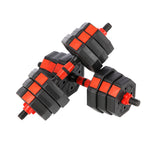 SGD SET20 ZESTAW SZTANGA HANTLE REGULOWANE + GRYFY 20KG