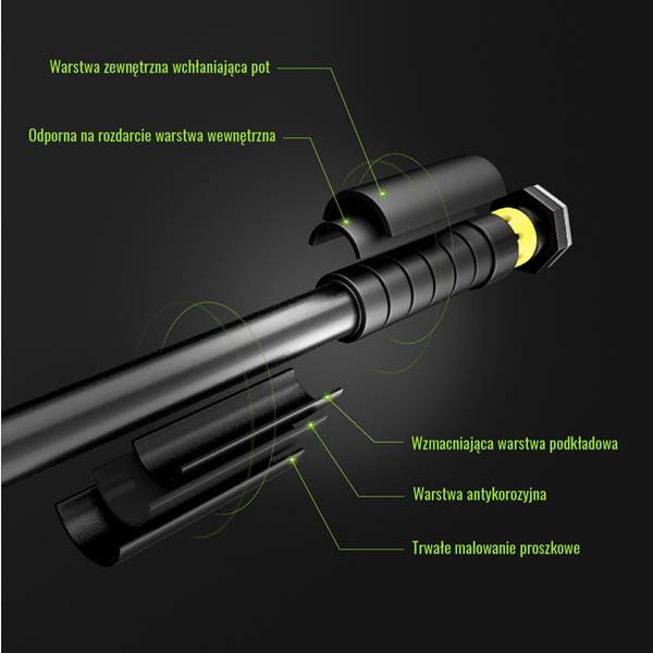 DRĄŻEK ROZPOROWY DD201  91-130 CM HMS PREMIUM