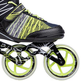 NA1206  CZARNO-ZIELONE ROLKI NILS EXTREME