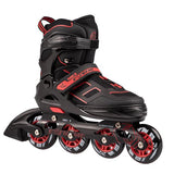 ROLKI NA14174 A CZARNO-CZERWONE NILS EXTREME