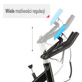 Rower stacjonarny SW2501 Blue One Fitness – trening cardio 7 kg