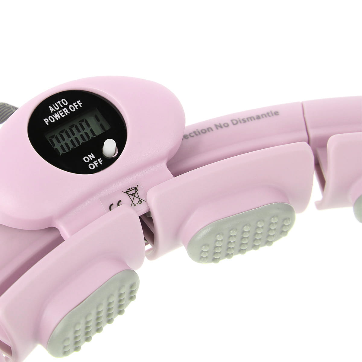 ZESTAW HULA HOP HHW09 PINK Z PIŁKĄ GRAWITACYJNĄ I LICZNIKIEM HMS + PAS BR163 BLACK