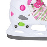 NH2255 A WHITE/PINK ROZM. S(33-36) ŁYŻWY HOKEJOWE NILS EXTREME