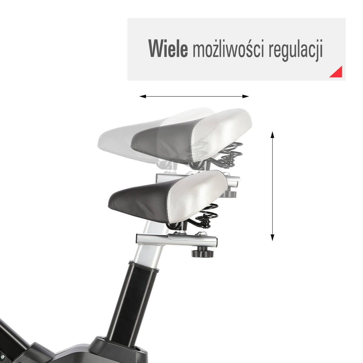 Rower stacjonarny SW2501 Blue One Fitness – trening cardio 7 kg