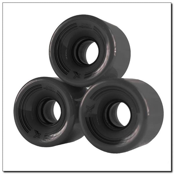 KP-6045 BLACK 60x45 MM (4 szt.) KÓŁKA KAUCZUKOWE DO PENNYBOARD NILS EXTREME