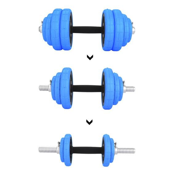 SZTANGIELKI GUMOWANE W WALIZCE 30KG HMS SGG30