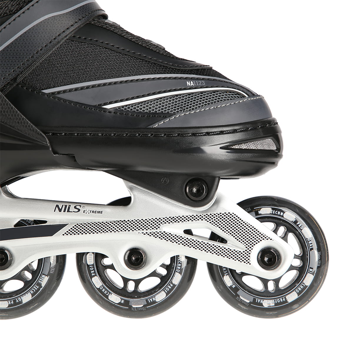 ROLKI NILS EXTREME NA1123A CZARNO-SZARE