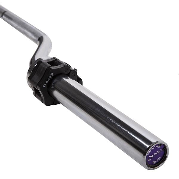 GOL320 GRYF OLIMPIJSKI ŁAMANY 21KG 2300MM Z ZACISKAMI LOCK JAW BLACK HMS