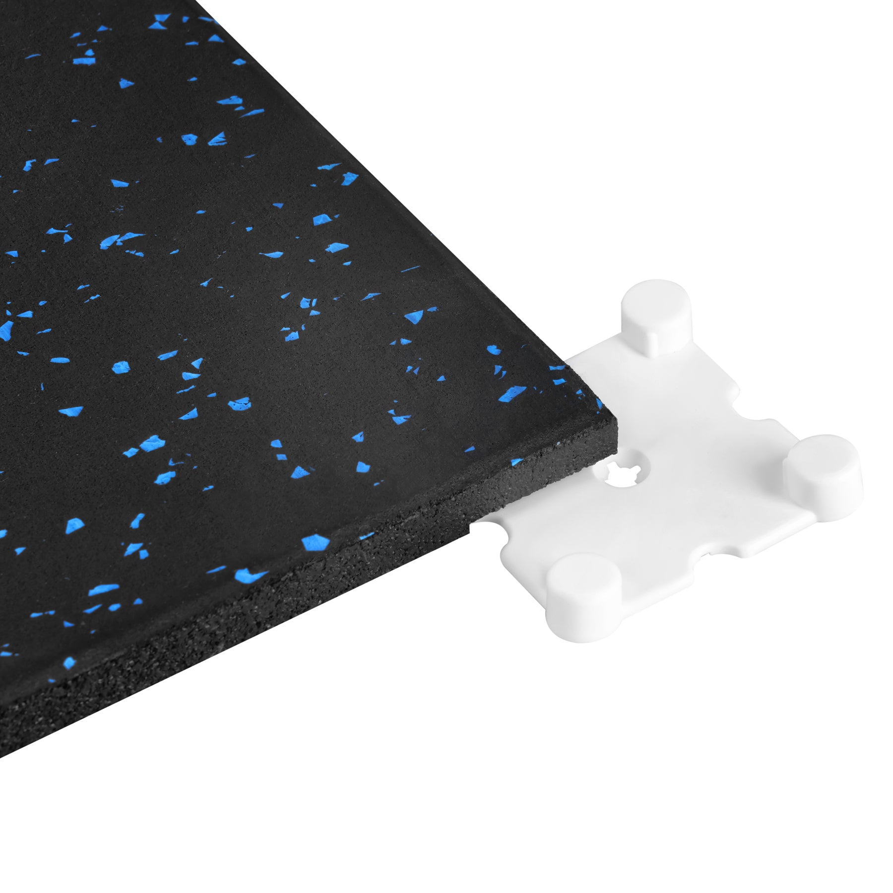 PODŁOGA GUMOWA POD SPRZĘT FITNESS BLACK/BLUE II GATUNEK POS15