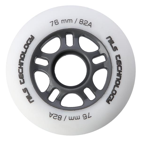KÓŁKA PU 76x24 82A BIAŁE MATOWE  (4 szt.) NILS EXTREME