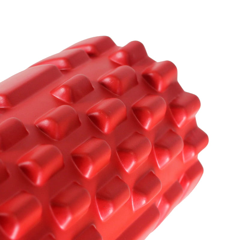 FS112 RED 68CM SKRĘCANY WAŁEK/ROLLER FITNESS HMS