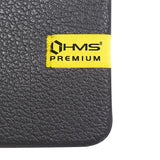 MFK04 D.GREY-BLACK MATA FITNESS KLUBOWA Z OTWORAMI HMS PREMIUM