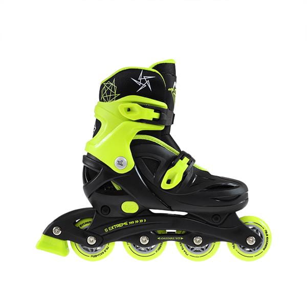 NJ/NA0321 A CZARNO-LIMONKOWE ROLKI NILS EXTREME