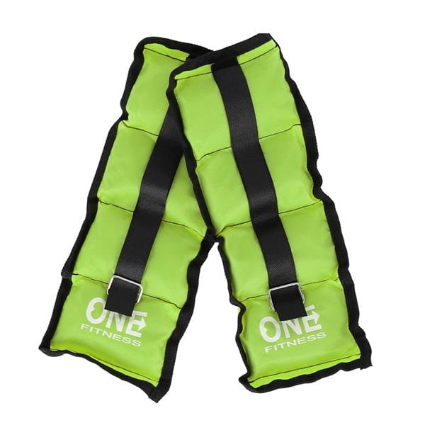 OBCIĄŻNIKI 2 x 1.5 KG ONE FITNESS WW02 GREEN