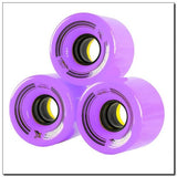 KP-6045 PURPLE 60x45 MM (4 szt.) KÓŁKA KAUCZUKOWE DO PENNYBOARD NILS EXTREME