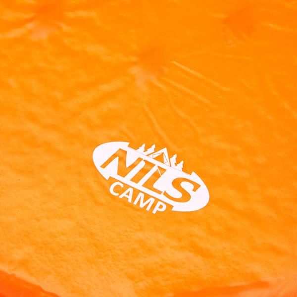 NC4345 POMARAŃCZOWA MATA SAMOPOMPUJĄCA Z PODUSZKĄ NILS CAMP