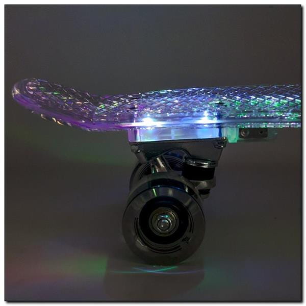 PENNYBOARD LED TRANSPARENT NILS EXTREME