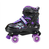 NQ4411 A CZARNO-PURPUROWY ROZM. S (30-33)  WROTKI NILS EXTREME