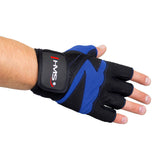RST02 BLACK/BLUE ROZM. M RĘKAWICE NA SIŁOWNIĘ HMS