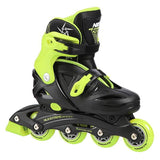 NJ/NA0321 A CZARNO-LIMONKOWE ROLKI NILS EXTREME