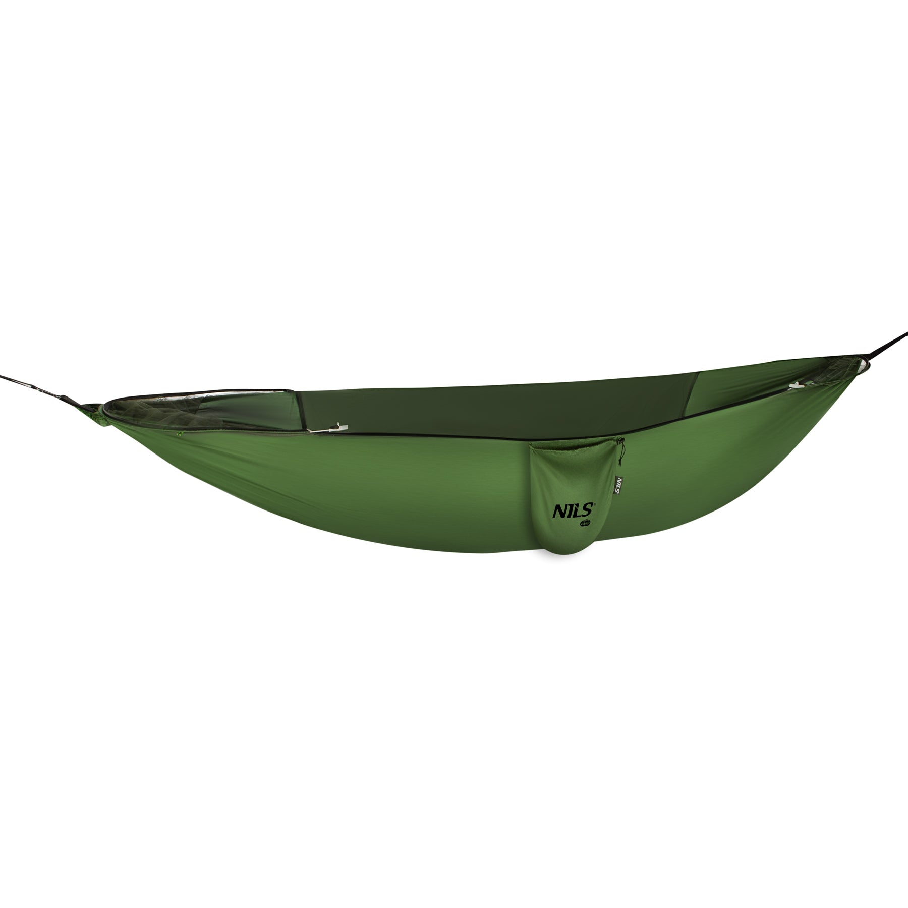 NILS Camp NC3117 hamak turystyczny z moskitierą i daszkiem – komfort outdoorowy