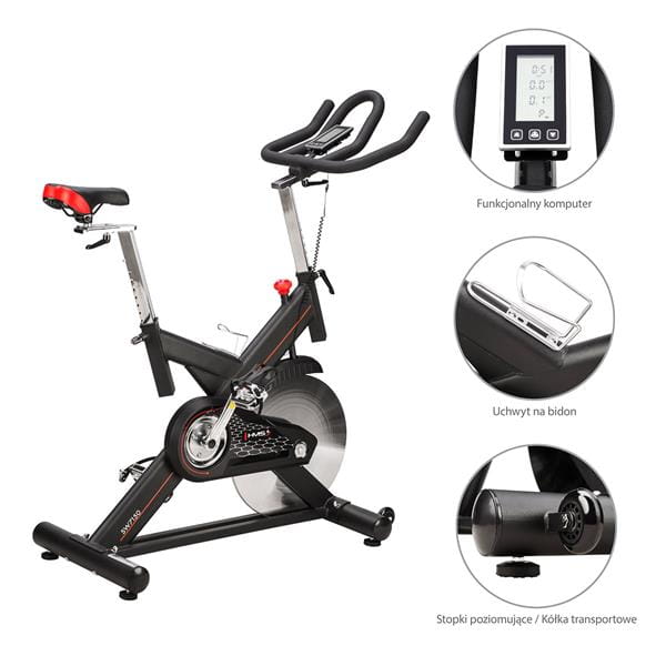 SW7150 ROWER STACJONARNY SPINNINGOWY 20KG HMS