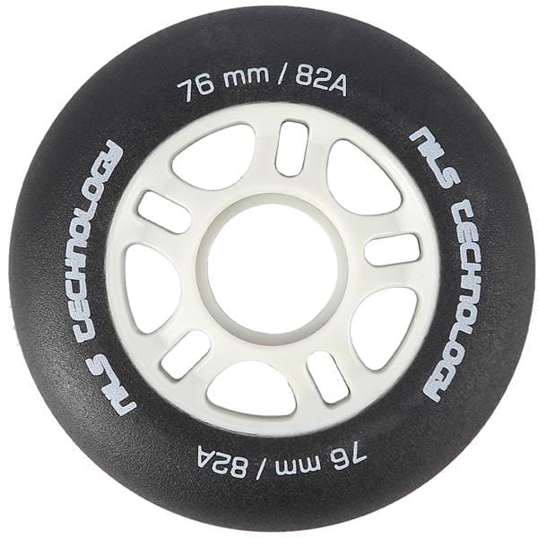 KÓŁKA PU 76x24 82A CZARNE MATOWE (4 szt.) NILS EXTREME