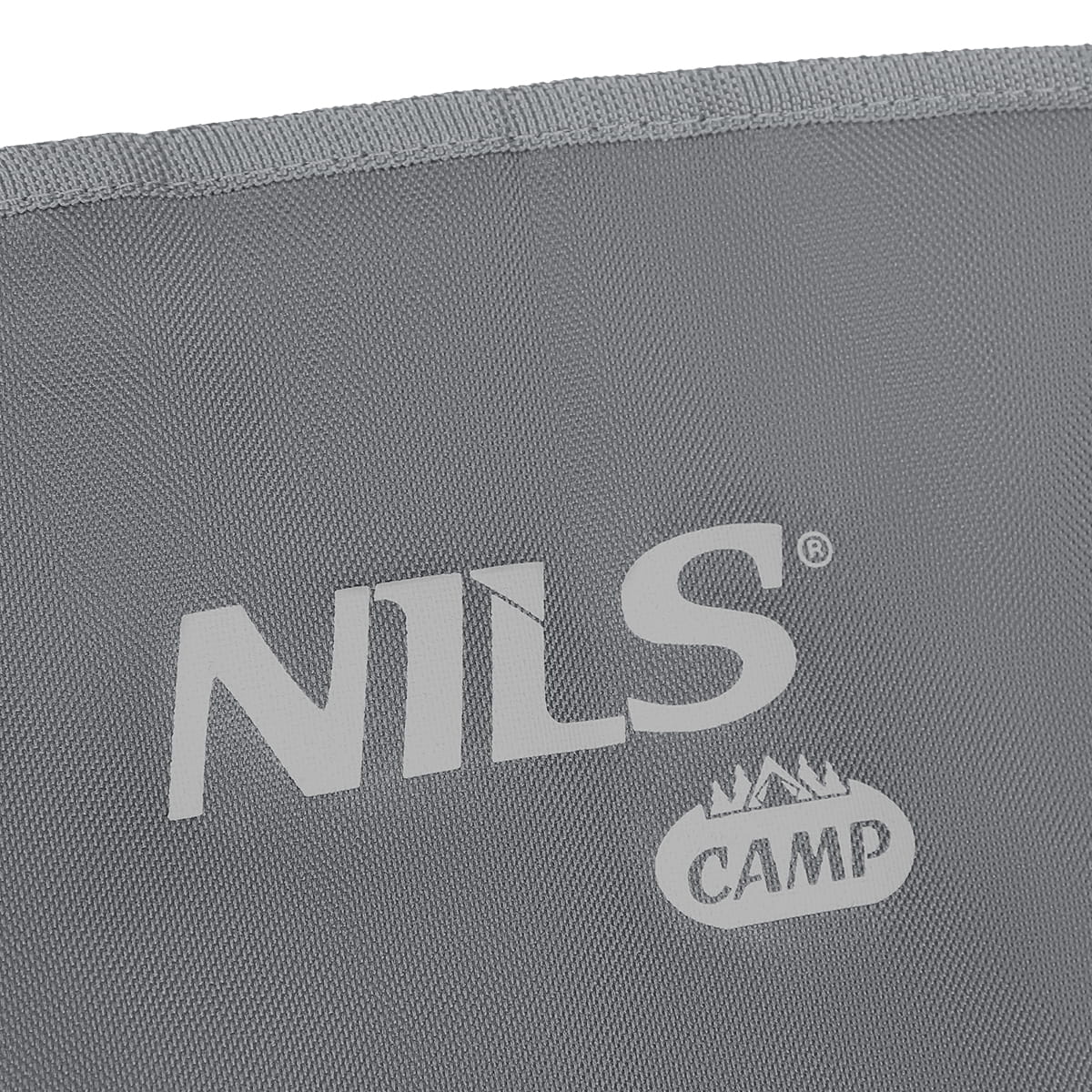 Krzesło turystyczne NILS CAMP NC3051 składane szare