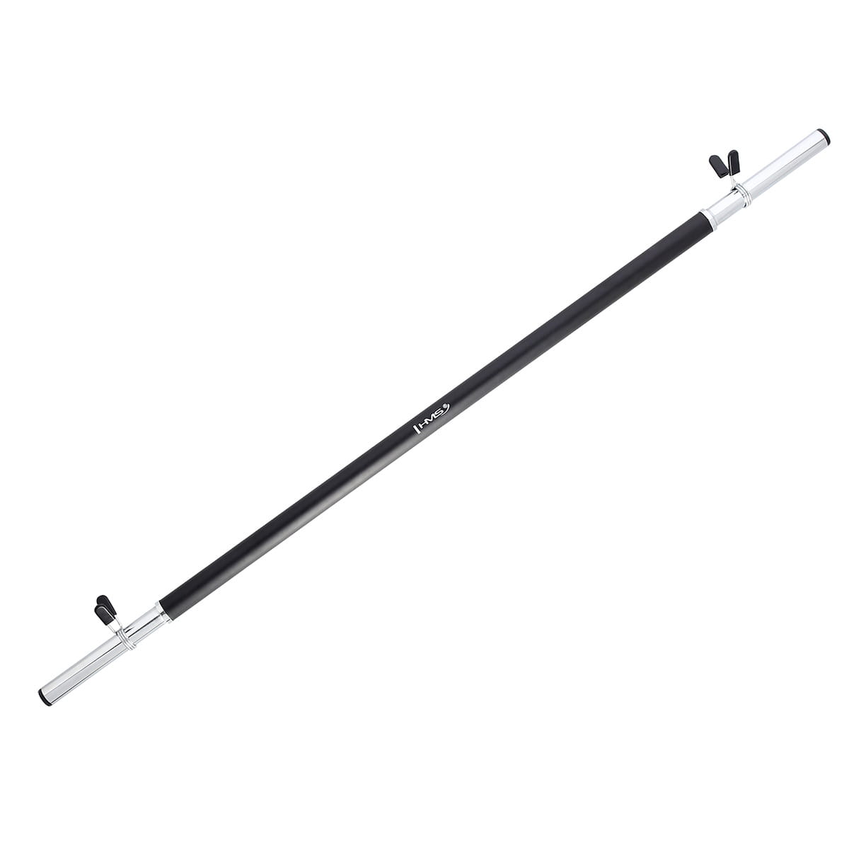 Gryf fitness GBP01 HMS – 140 cm z zaciskami motylkowymi