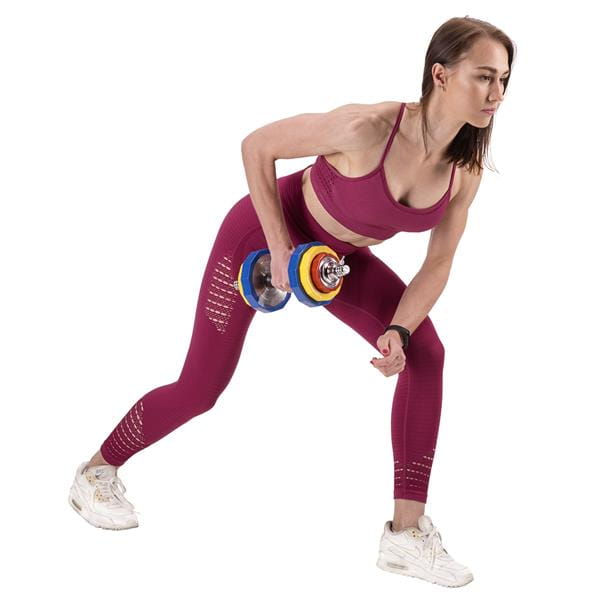 SKCT20 SZTANGIELKI-SZTANGA W WALIZCE KOLOROWE  2x10KG HMS