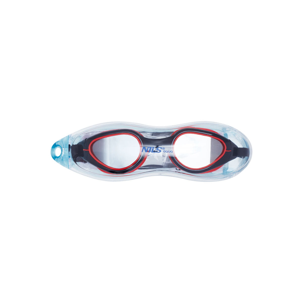 OKULARKI NILS AQUA NQG480MAF CZARNY/ CZERWONY